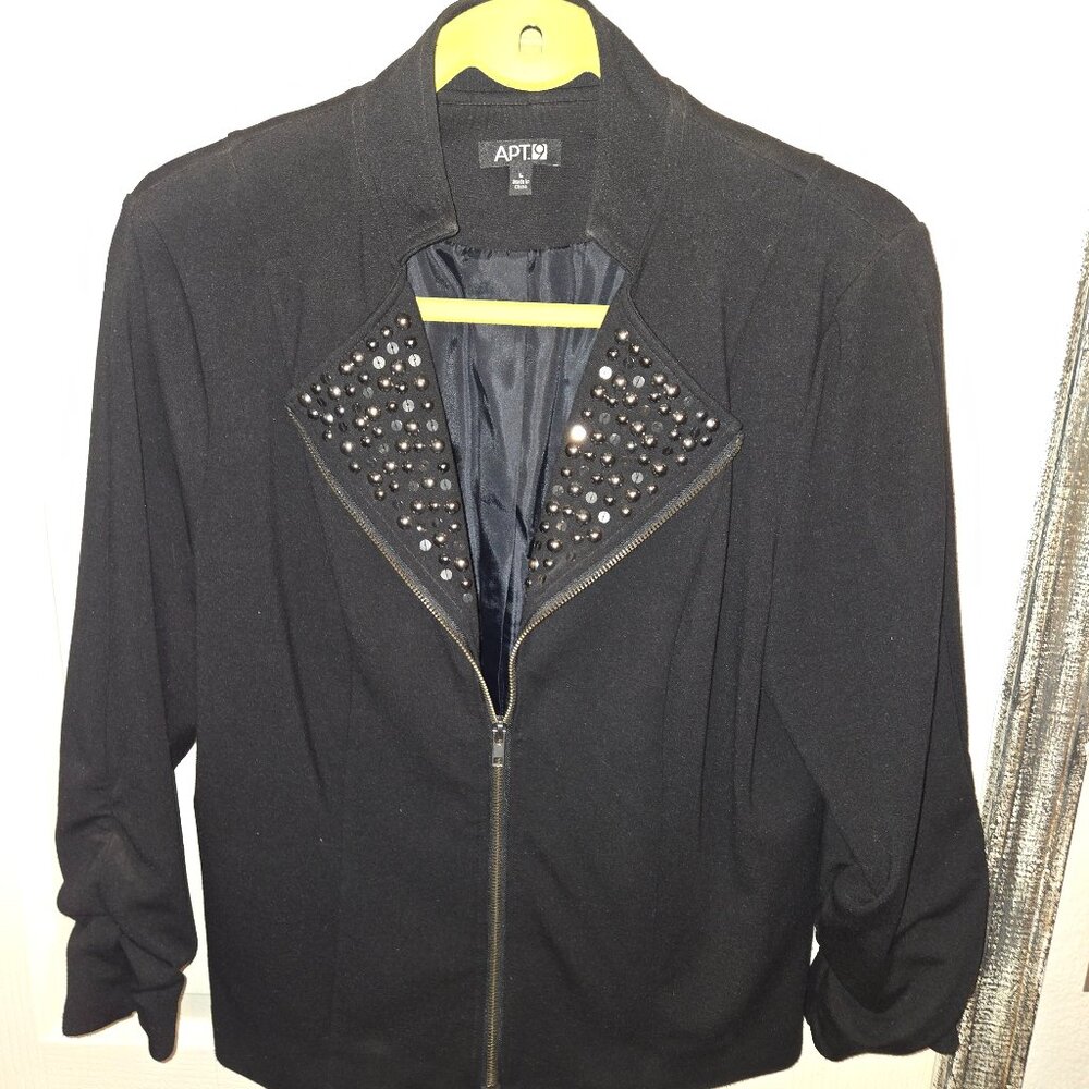 Black Studded Jacket